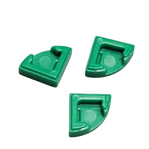 LEGO Watermelon 1/4 Round Tile‎ Lot 3 Pc 25269pb002 Decorated Replacement Food - Picture 2 of 2